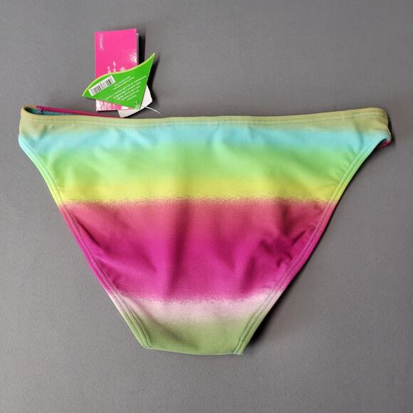 Cia Maritima Beachwear Bikini Womens Small Green Triangle Knit Top New - Picture 6 of 13